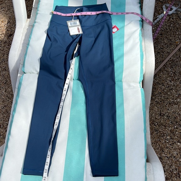 NWT Everlane The Perform Tank and Leggings Set Atlantic Deep Aegean Blue Size Xs - Picture 14 of 16